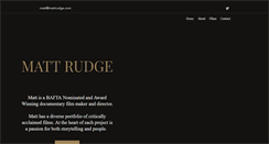 Desktop Screenshot of mattrudge.com