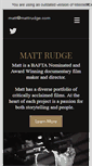 Mobile Screenshot of mattrudge.com
